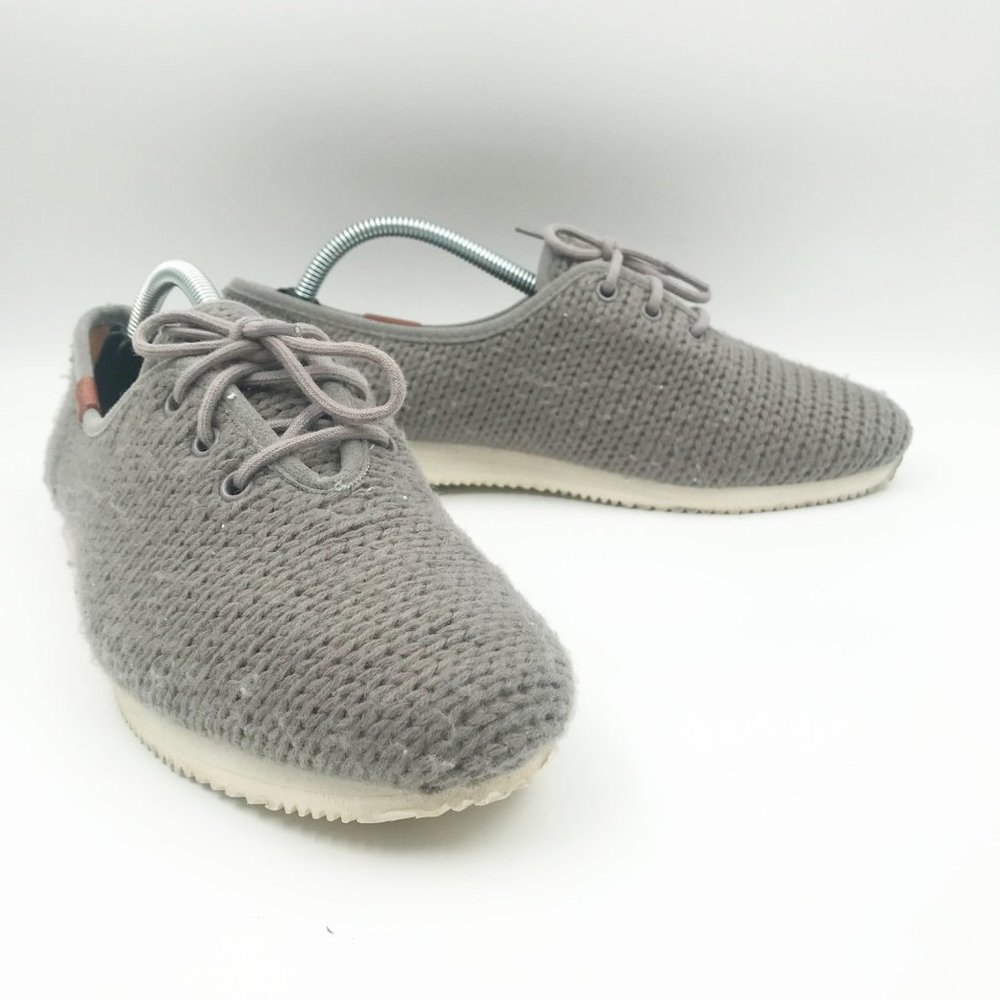 NIKE Shoes Womens 8.5 Sequence 3 Prem NSW Gray Knit Sneakers Trainers